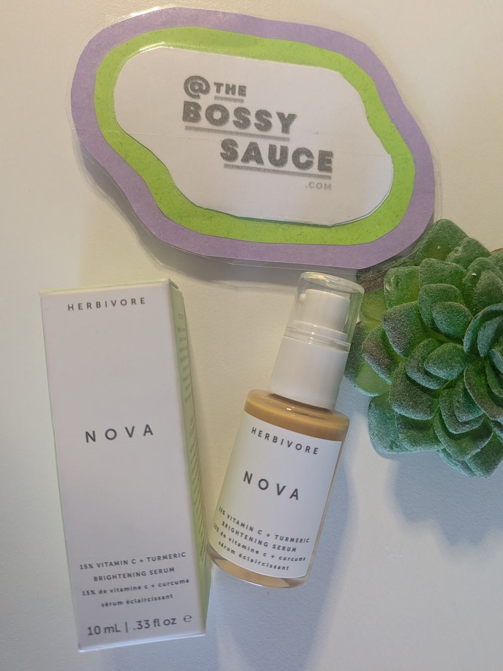 🌸 Herbivore NOVA Vitamin C Turmeric Brightening Serum NWT 10 ML